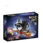 Fantasy Magic Dog Building Blocks - Kids' Educational Assembly Toy & Ornament, Ideal for Children's Christmas Gifts!