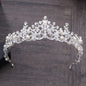Itacazzo Bridal Headwear Crown Classic Tiaras Suitable for Women's Wedding, Birthday, Party Accessories (Can be Quickly Sent)