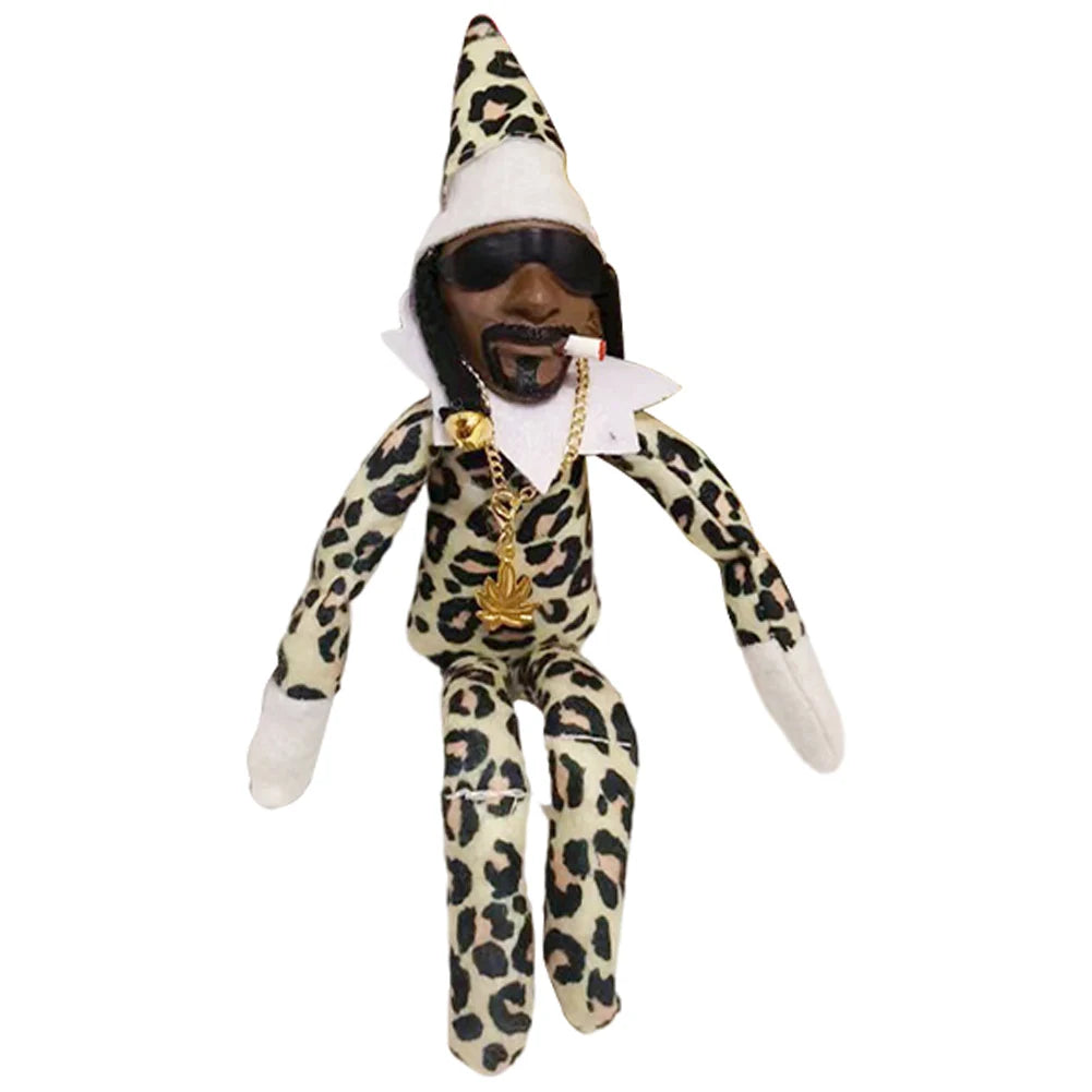 11.81 in Christmas Elf Doll Cute Elves Plush Toy Xmas Gift Holiday Cute Plush Shelf Toy Snoop on A Stoop 2023 Christmas Elf Doll