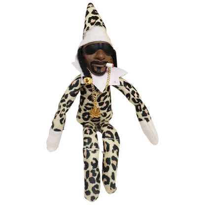 11.81 in Christmas Elf Doll Cute Elves Plush Toy Xmas Gift Holiday Cute Plush Shelf Toy Snoop on A Stoop 2023 Christmas Elf Doll