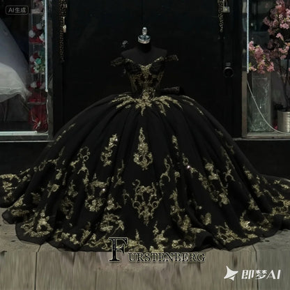 FURSTENBERG Baby Pink 15 Years Quinceneara Dress Bow Bead Cape Formal Party Dress 15 year old quinceanera dresses Customized