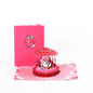 Valentine's Day Pop-Up 3D Cupid Cat Greeting Card - Romantic Love Gift