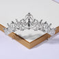 Itacazzo Bridal Headwear Crown Classic Tiaras Suitable for Women's Wedding, Birthday, Party Accessories (Can be Quickly Sent)
