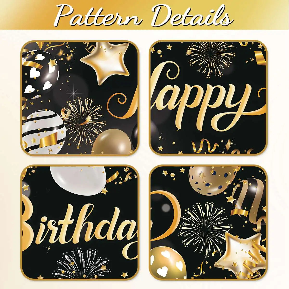 Happy Birthday Banner Birthday Party Decoration Kids Boys Girl Baby Shower Decoration Bunting Garland Banners Flags Anniversary