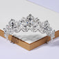 Itacazzo Bridal Headwear Crown Classic Tiaras Suitable for Women's Wedding, Birthday, Party Accessories (Can be Quickly Sent)